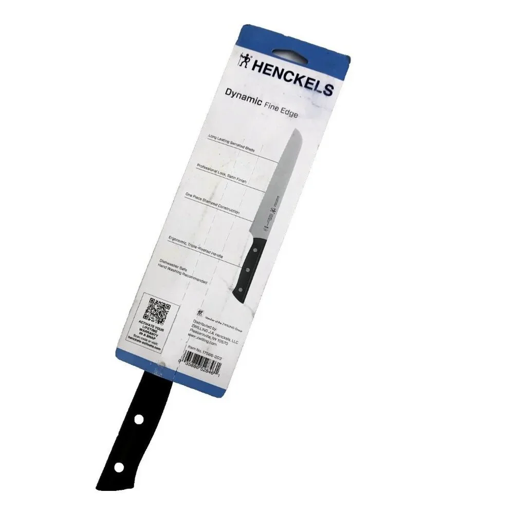 Henckels Dynamic Fine Edge 8-inch Bread Knife NEW 17566-200